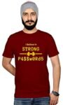 Workshop Graphic Printed T-Shirt for Men & Women | Cool Strong Password Funny Quotes Gifts for Friends & Family t Shirts