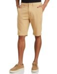 Amazon Brand - Symbol Men's Cotton Rich Stretchable Regular Fit Chino Shorts |Slant Pockets