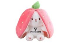 Best Deal on Storescent Rabbit with Chain Reversible Bunny Rabbit Soft Stuffed Toys for Girls Boys Baby Kids