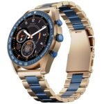 Boult Mirage Smart Watch 1.39''HD Screen, Bluetooth Calling, IP67, Zinc Alloy Frame, 500 Nits Brightness, AI Voice Assistant, SpO2 Monitoring, 120+ Sports Mode (Amber Blue)