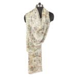 Cashmere Craft Off white 100% Wool Scarf (70x180 cm)