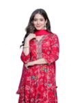MANHAREE | Women's Rayon Kurta with Pant & Dupatta Set