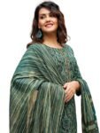 Vaamsi Women's Rayon Blend Floral Printed Straight Kurta Pant With Dupatta