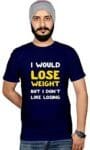 Workshop Graphic Printed T-Shirt for Men & Women Funny Quote Weight Loose sarcasam T-Shirts Half Sleeve Round Neck 100% Cotton Tees
