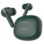 pTron Bassbuds Duo Pro TWS in Ear Earbuds with 3D Audioscape,Trutalk Ai-Enc Calls,Thunder Bass,38H Playtime,50Ms Low Latency Movie/Music Modes,Bt 5.3&Ultra Hd Mic,Fast Type-C Charging&Ipx5(Green)