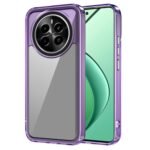 amazon basics Back Case Cover for Realme Narzo 70 5G | Compatible for Realme Narzo 70 5G Back Case Cover | Case Cover with Camera Protection | (TPU + PC | Translucent Purple)