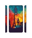 Casotec Plastic Colored Paris Design 3D Printed Hard Back Case Cover for Nokia 5