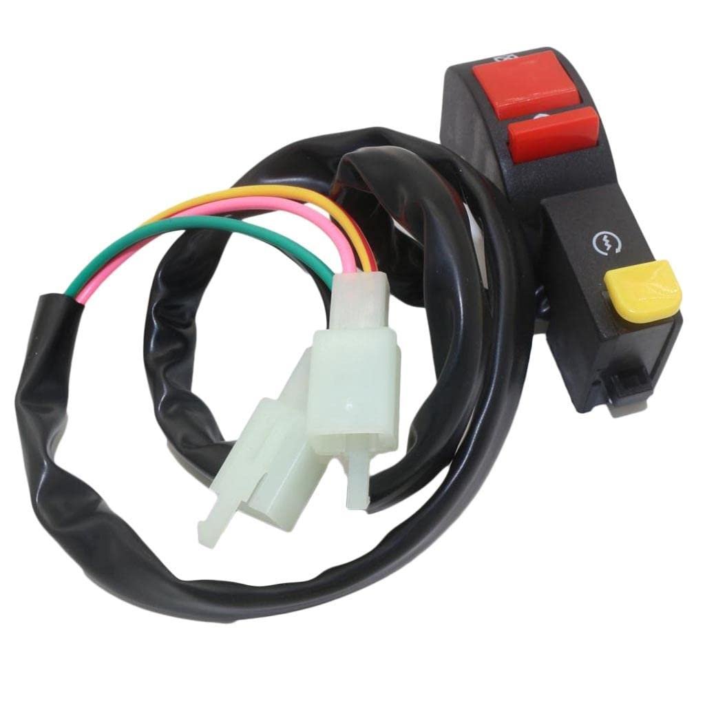 Club Bollywood® 2xMotorcycle Engine On Off Kill Switch for ATV Pit Dirt Bike 50 70 110cc 125cc| Motors | Parts & Accessories |Switches|(2 Pack)