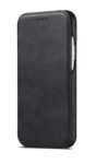 FIRSTPOINT PU Leather Magnetic Premium Flip Cover with 2 Card Slot Compatible with Realme P1 5G / Narzo 70 Pro 5G / Realme 12 Plus 5G - Black
