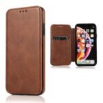 HARITECH PU Leather Magnetic Premium Flip Cover with 2 Card Slot for Realme 12 Plus 5G / Realme P1 5G / Narzo 70 Pro 5G - Brown