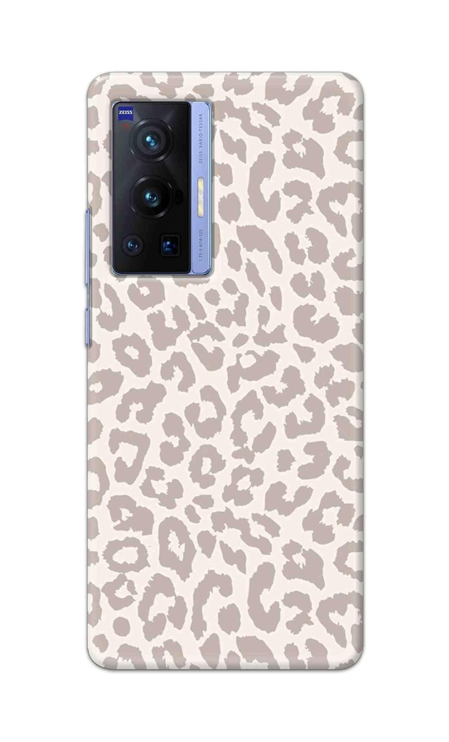 NDCOM for Premium vivo x70 Pro Back Cover | Sleek Protection for vivo x 70 Pro Back Cover | Stylish x70 Pro Back Cover | Off-White Leopard Printed Hard Case