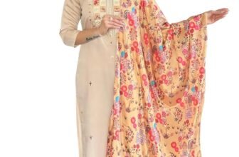 Naixa Women's Rayon Embroidered Straight Kurta with Pant and Dupatta Sets (Available in Plus Size) (NX-625)