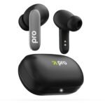 GOBOULT Z20 Pro Made in India Ear Buds Wireless with 60H Playtime, 4 Mics for Clear Calling, 45ms Low Latency Gaming, IPX5, 13mm Bass Driver Earbuds Buds TWS Bluetooth Wireless Earphones (Jet Black)