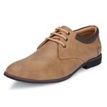 Centrino Derby Formal Shoes for Men | Classic Lace-Up Dress Shoes | Office, Party Lightweight & Comfortable with Cushion Insole (7956)