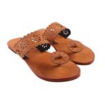 Rajasthani Jaipuri Work Kolhapuri Ethnic Womens Girls Ladies SLI Fashionable Sandals