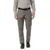 SOJANYA Men's Comfort Mid Rise (Since 1958 Cotton Blend Checked Formal Trousers