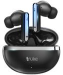 truke [Just Launched Buds Q1 Lite True Wireless Earbuds with 48H Playtime, Crystal-Clear Calls, Fast Charging, Elegant Royal Design, Bluetooth 5.4, Noise Cancellation, Gaming Mode, Brand Warranty