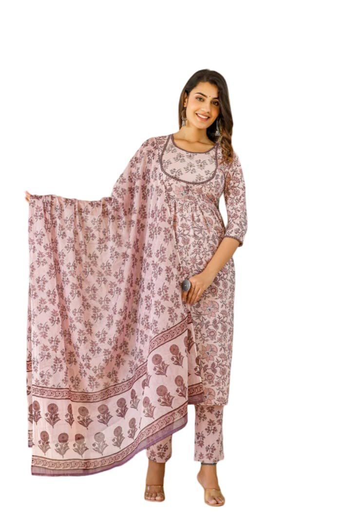 FABNEX Womens Women Kurta Set