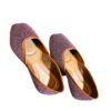 Care Walk Jutti for Women - Punjabi Mojaris, Stylish Footwear, Rajasthani Ladies Mojdi for Wedding, Party - Sea Green Mirror Design
