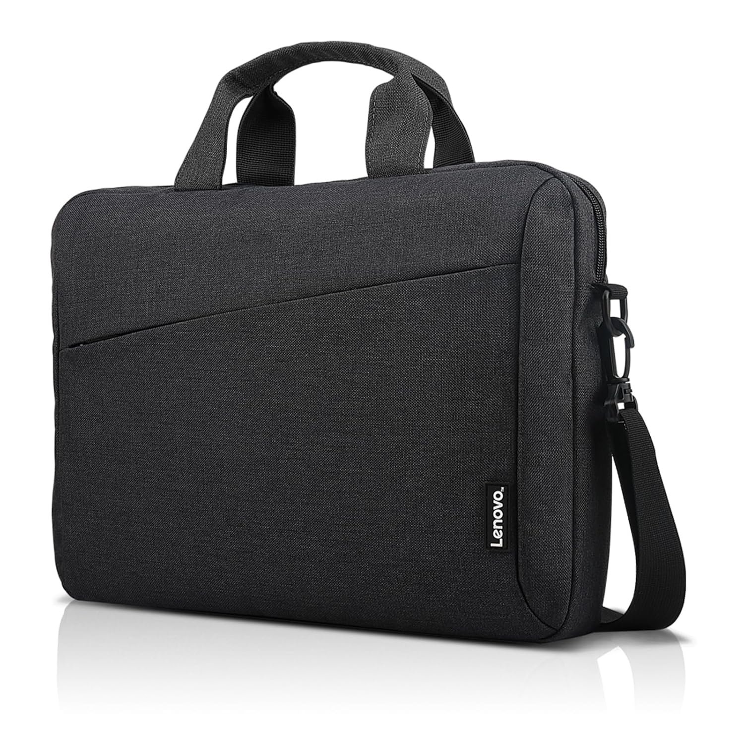 Lenovo Casual Laptop Briefcase T210 (Toploader) 39.62 cm (15.6-inch) Water Repellent Black, Sleek Design, Lightweight, Office Use, Black